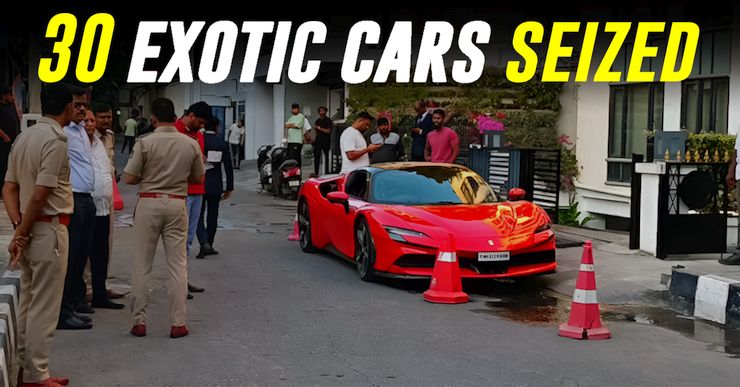 sports cars seized 1