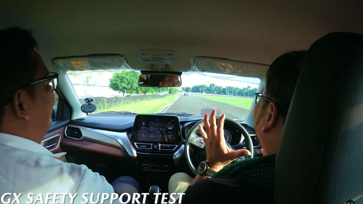 suzuki fronx hybrid with adas driving 
