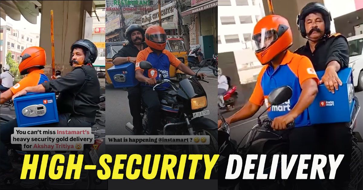 swiggy instamart high security gold delivery on akshaya tritiya swiggy instamart high security gold delivery on akshaya tritiya