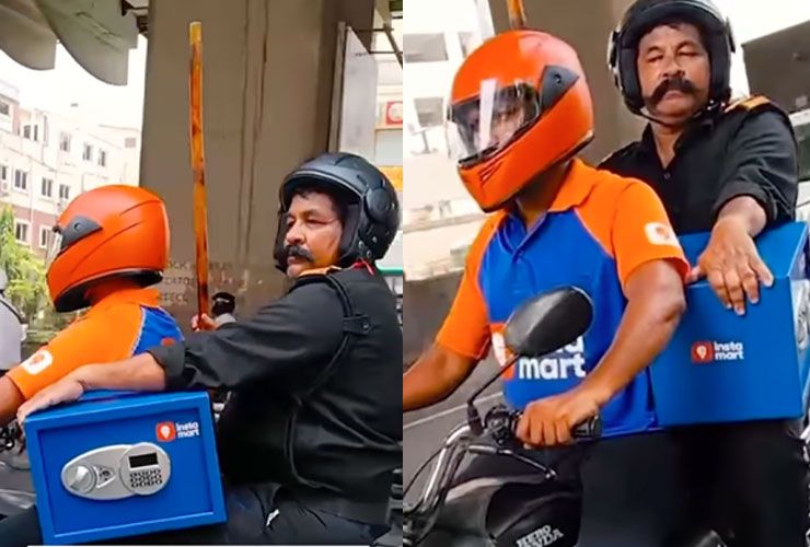 swiggy instamart high security gold delivery on akshaya tritiya