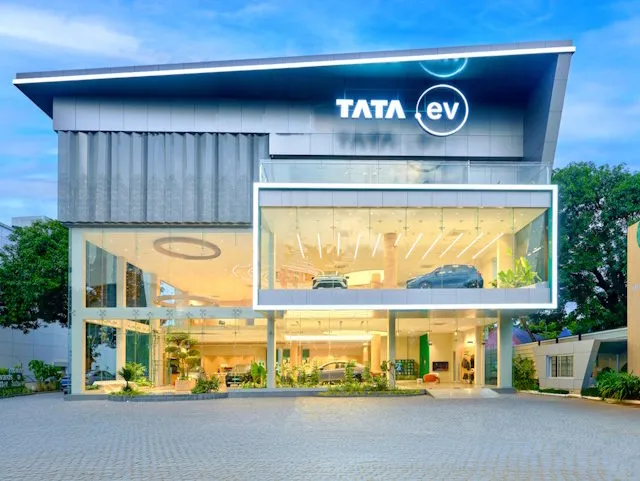 tata ev showroom edappally