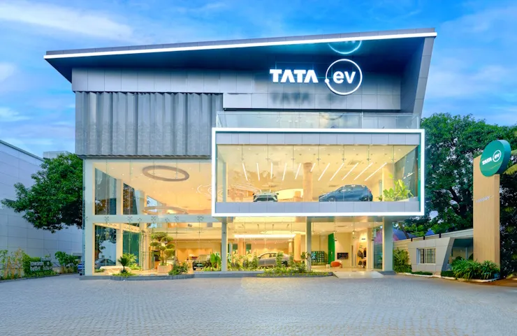 tata ev showroom edappally