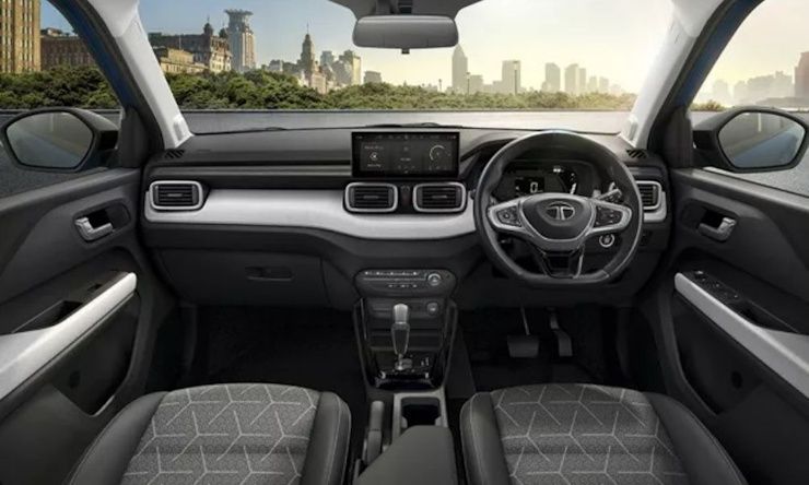 tata punch 10 inch dashboard