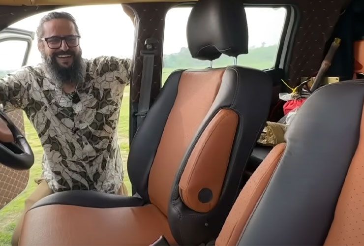tata yodha overlander interior