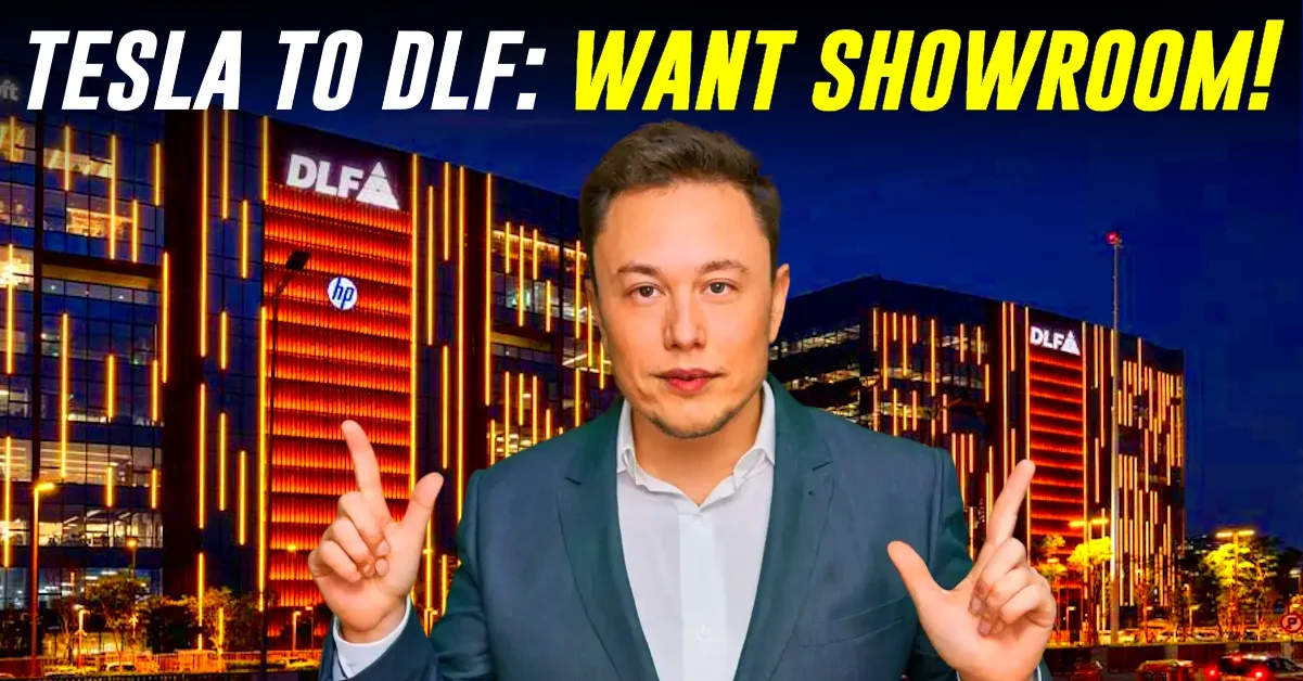 tesla dlf delhi electric car showroom