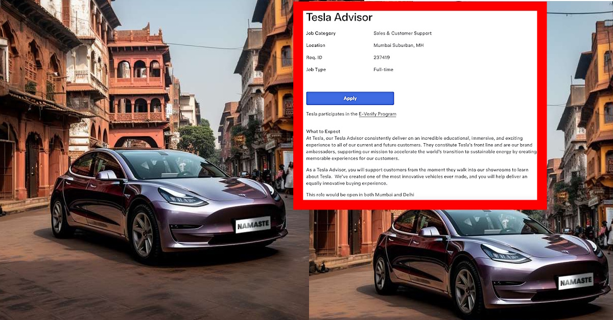 tesla hiring india