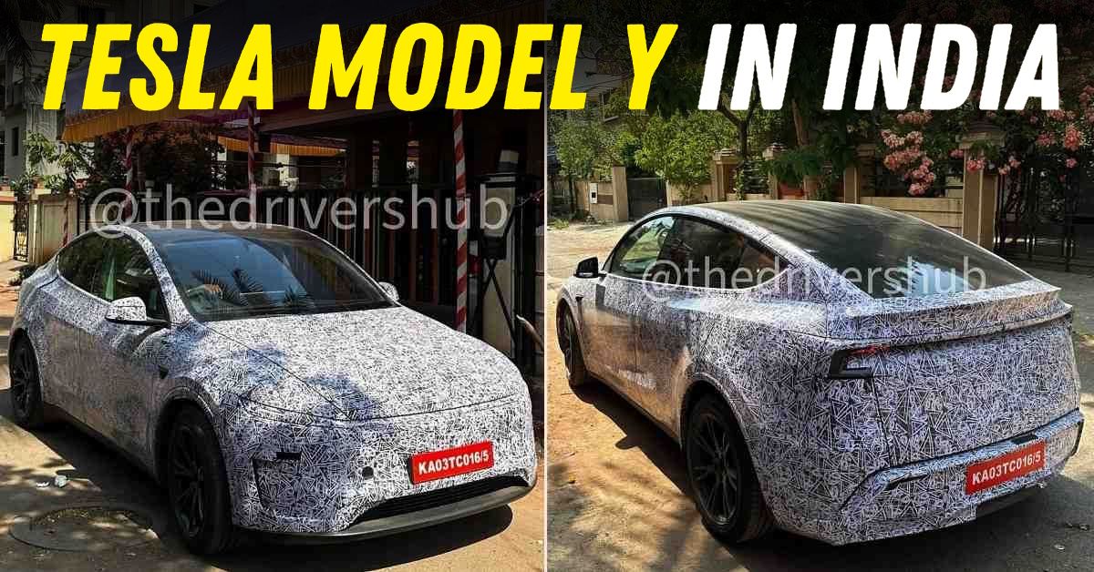 tesla model y electric car testing pune featured