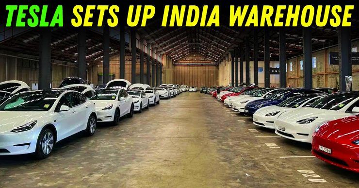 tesla warehouse