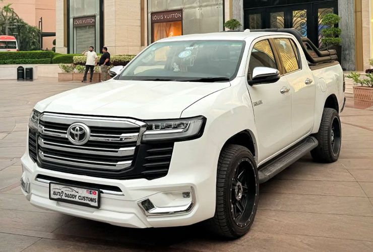 toyota hilux with land cruiser lc300 kit