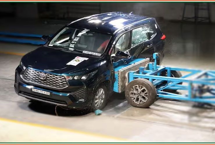 toyota hycross crash test bharat ncap