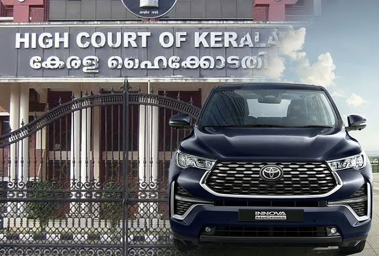 toyota hycross for kerala high court