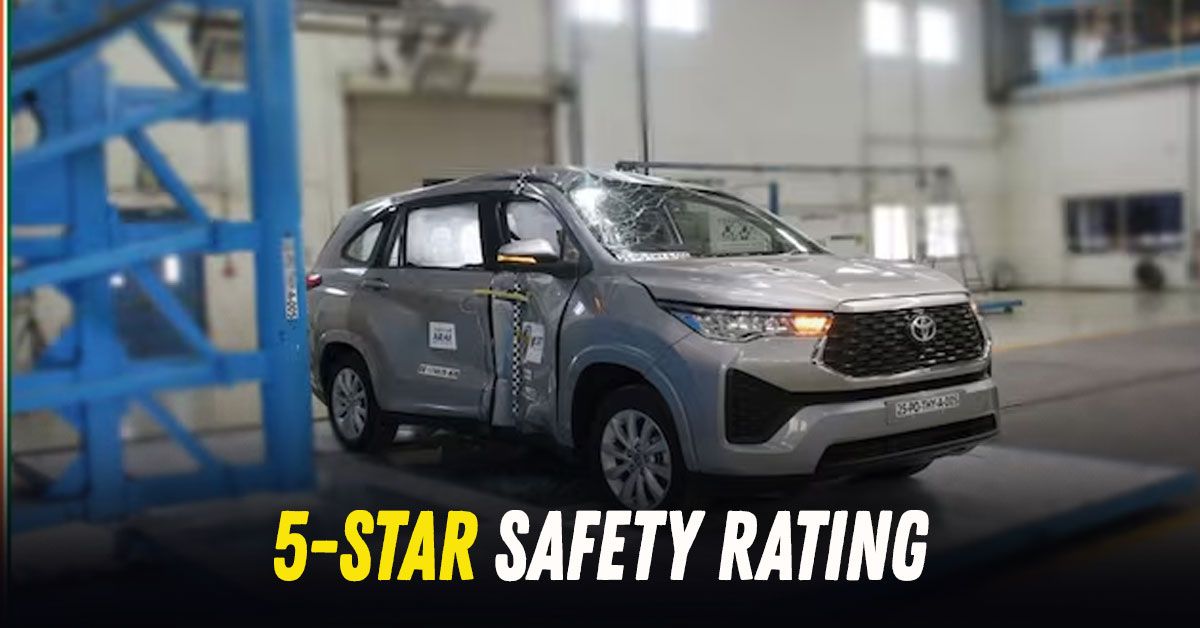 toyota innova hycross crash test bncap