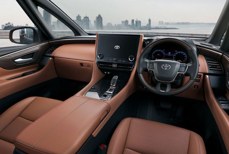 toyota vellfire interior