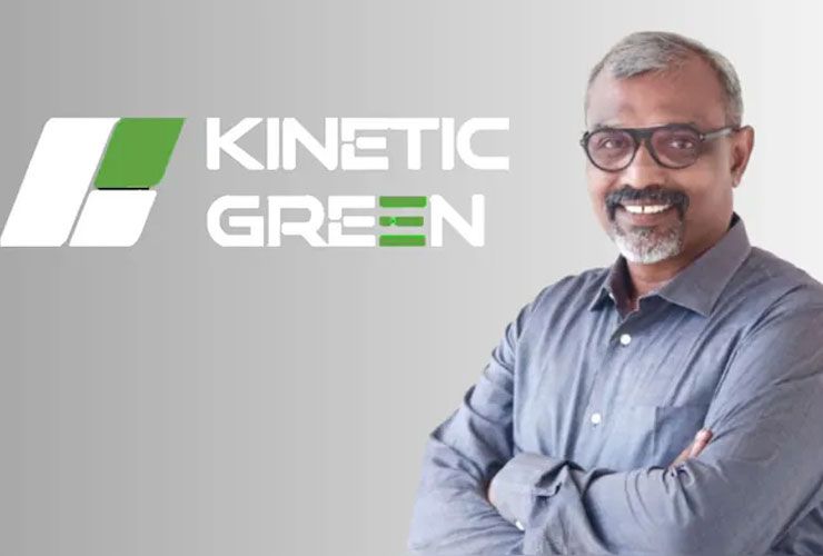 v jayapradeep kinetic green president