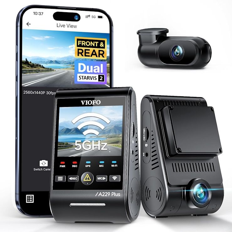 Viofo A229 dash camera with Starvis 2 sensor