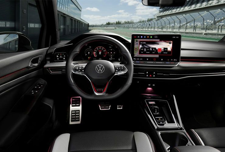 volkswagen golf gti interior