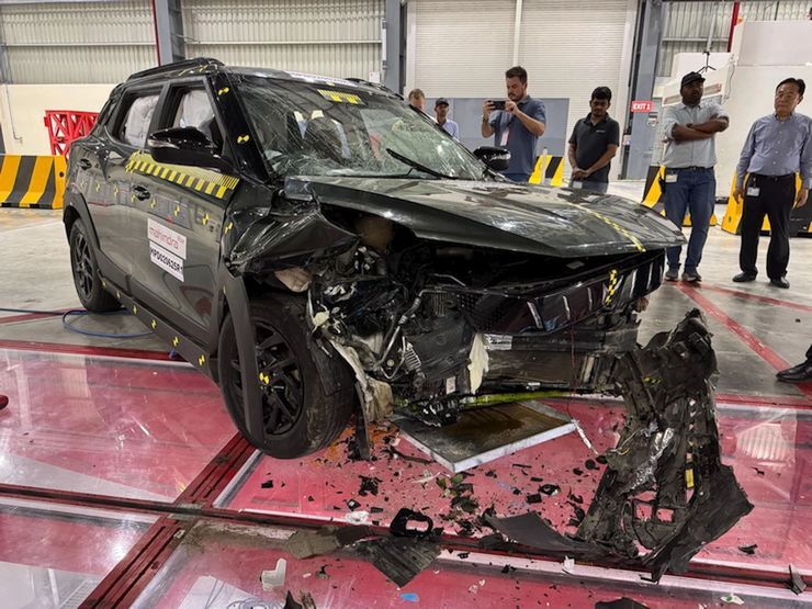 xuv 3xo crash test