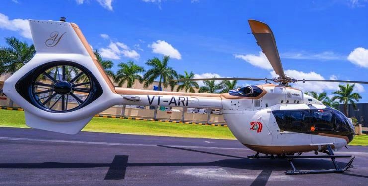 yusuf ali helicopter